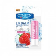 بالم لب نرم و براق کننده توت فرنگی کامان -  COMEON LIP BALM STRABERRY SHINE - 3.5gr - کد1815